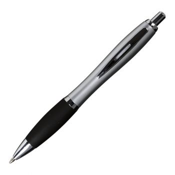 SAN kuličkové pero,  černá/stříbrná