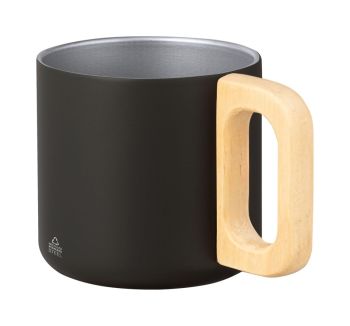 Garfun termo hrnček black