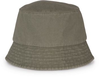 Kariban K-Up | Klobouk "Vintage" washed organic khaki L/XL