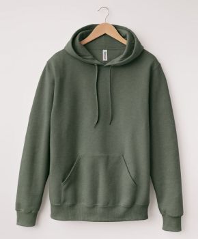 Jerzees | Mikina s kapucí "Eco Premium" military green heather 3XL