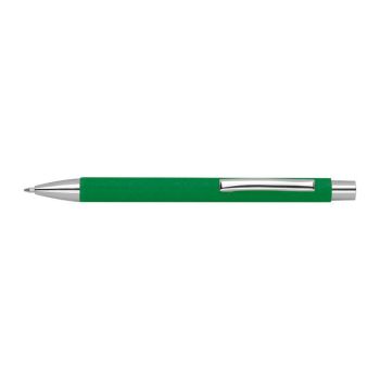 Papierové guľôčkové pero zelená
