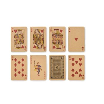 DOMI&CARDS Sada domina a karet Barva Dřeva