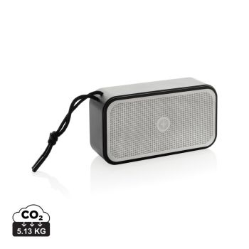 Swiss Peak 10W basový reproduktor z rec. hliníka RCS sivá