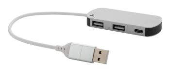 Raluhub USB hub silver