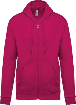 Kariban | Mikina s kapucí fuchsia 4XL
