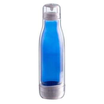 SMART skleněná termolahev 520 ml, modrá