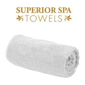 Towel 30x50 white biela