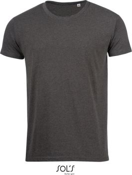 SOL'S | Pánské tričko deep grey melange L