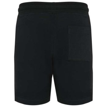 MEN'S ECO-FRIENDLY FRENCH TERRY BERMUDA SHORTS Black L