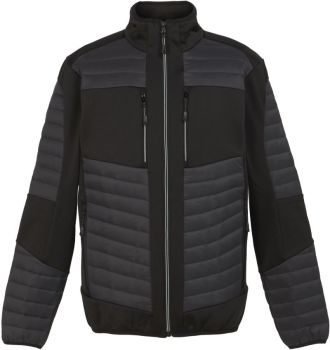 Regatta | Hybridní bunda "E-volve" ash/black XL