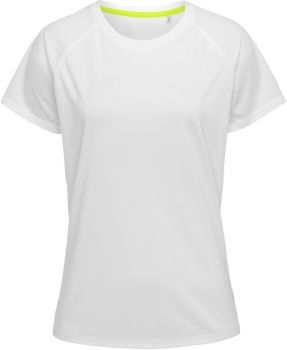 Stedman | Dámské raglánové sportovní tričko, "ptačí oko" white M