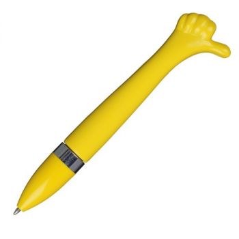 OK kuličkové pero,  žlutá