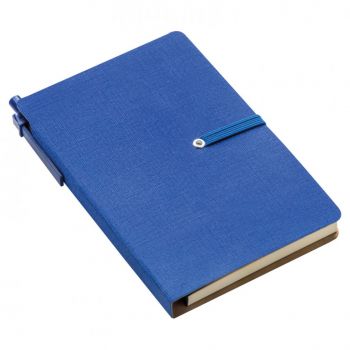 Zápisník s poznámkovým blokom Blue