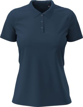 Stedman | Dámské elastické piqué polo z těžké bavlny navy blue XXL