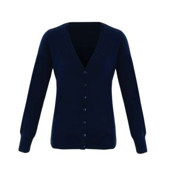 'ESSENTIAL' ACRYLIC WOMEN'S CARDIGAN Navy L