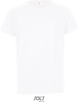 SOL'S | Dětské raglánové sportovní tričko white 10 Y