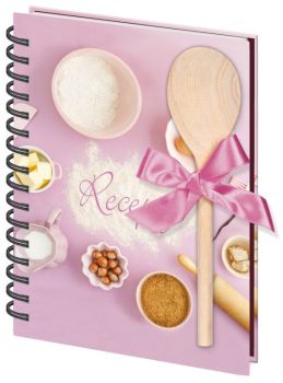 Kniha na recepty s vareškou A5 špirála Baking