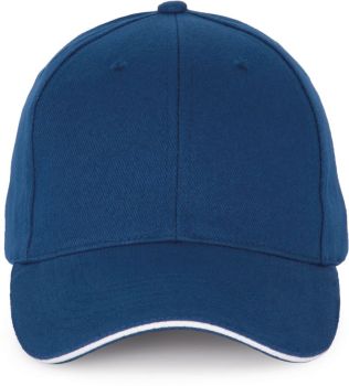 Kariban K-Up | 6 panelová sandwich kšiltovka royal blue/white onesize