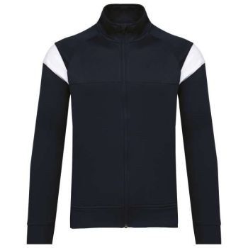 KIDS ZIPPED TRACKSUIT JACKET Navy 12/14