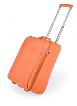 Dunant foldable trolley bag orange