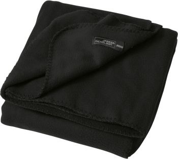James & Nicholson | Fleecová deka a polštářek v jednom black onesize