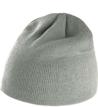 KNITTED BEANIE Light Grey U