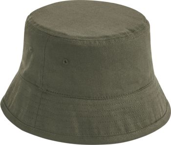 Beechfield | Klobouk "Organic Cotton Bucket Hat" olive green L/XL