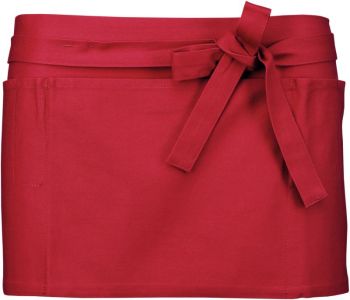 Kariban | Barová zástěra krátká red onesize