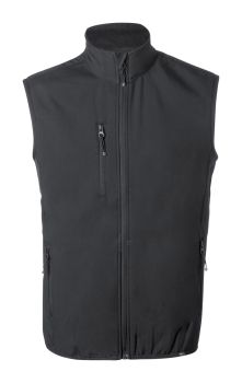 Jandro RPET softshellová vesta black  XL