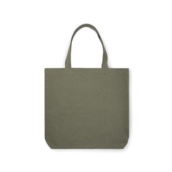 Tote bag VINGA Hilo z recykl. canvas AWARE™ zelená