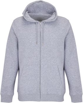 SOL'S | Unisex mikina s kapucí z těžké bavlny grey melange M