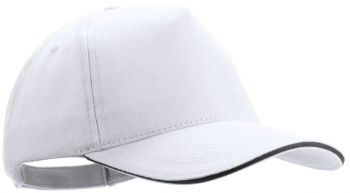 Kisse baseball cap white