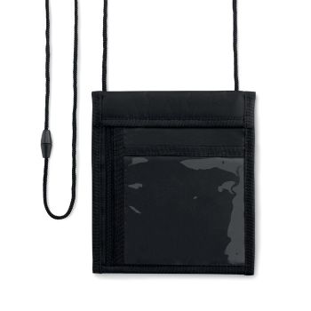 FERIA WALLET Peněženka ze 70D nylonu black