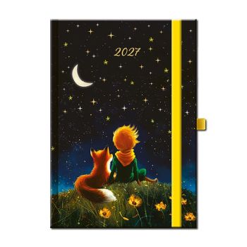 Denný diár A5 ART MALÝ PRINC s gumičkou 2027