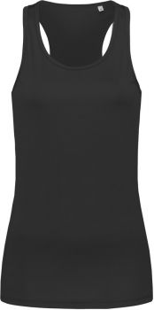 Stedman | Dámské sportovní tričko Interlock bez rukávů black opal M