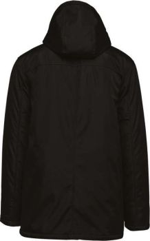 PARKA WITH REMOVABLE HOOD Black S