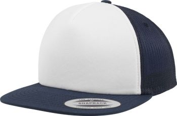 Flexfit | 5 Panelová pěnová kšiltovka navy/white/navy onesize