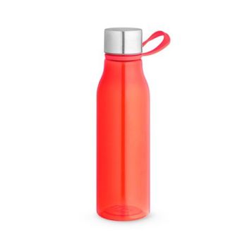 SENNA. Športová fľaša z recyklovaného plastu Červená