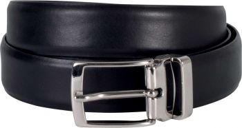 LEATHER BELT - 30MM Black U
