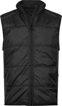 Tee Jays | Pánská hybridní strečová vesta black/black XL