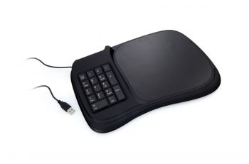 Negu mousepad keyboard black