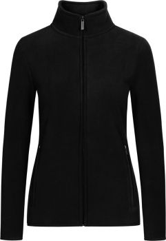Promodoro | Dámská dvojitá fleecová bunda black/black 3XL