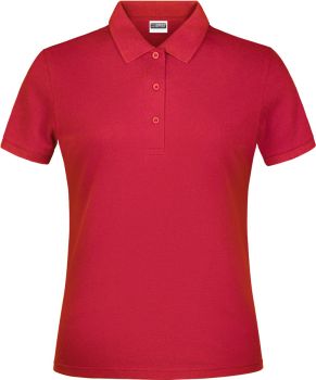 James & Nicholson | Dámské piqué polo red XXL