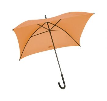 Square umbrella orange