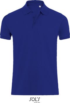 SOL'S | Pánské elastické piqué polo ultramarine L