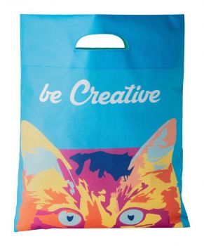 SuboShop Zero nákupná taška z netkanej textílie na zákazku white