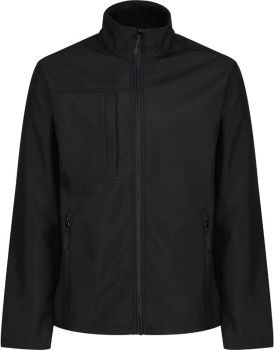 Regatta | Pánská 3-vrstvá softshellová bunda "Octagon II" black/black 4XL