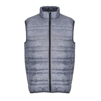 FIREDOWN DOWN-TOUCH INSULATED BODYWARMER Grey Marl/Black L