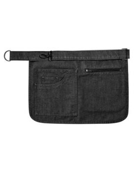 'METRO' UTILITY HIP APRON Black Denim U