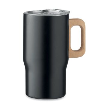 TUMBOO Dvoustěnný pohárek 350ml černá